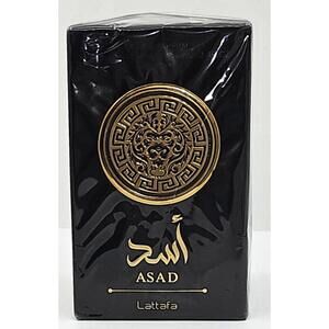 Lattafa Asad Eau de Parfum Men's Fragrance 3.4 oz - Unleash Your Inner Lion!